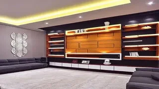 مشب مودرن. ديكور مشب جبس. ديكور مشب ملكي.